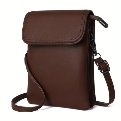 Crossbody Bag for Women – PU Leather, Adjustable Strap, Mini, for Travel – detail view 9