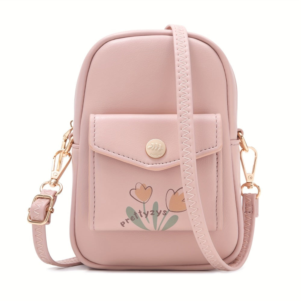 Crossbody Bag for Women – PU Leather, Adjustable Strap, Mini, for Travel – detail view 22