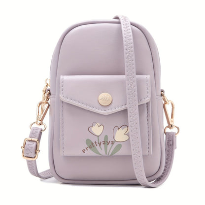 Crossbody Bag for Women – PU Leather, Adjustable Strap, Mini, for Travel – detail view 30