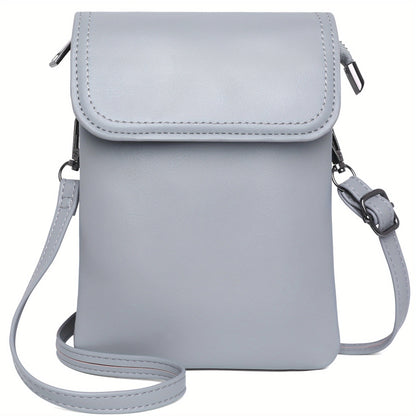 Crossbody Bag for Women – PU Leather, Adjustable Strap, Mini, for Travel – detail view 8
