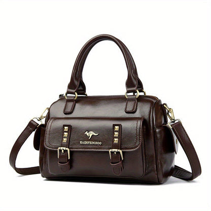 Crossbody Bag for Women – PU Leather, Large Capacity, Multi-Pocket, for Travel & – detail view 38