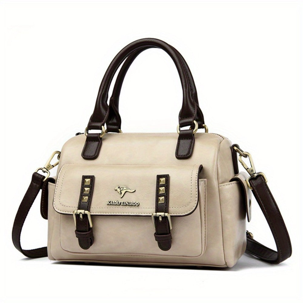 Crossbody Bag for Women – PU Leather, Large Capacity, Multi-Pocket, for Travel & – detail view 8