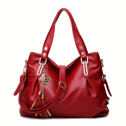 Crossbody Bag for Women – PU Leather, Multi-Pocket, for Work – alternate view