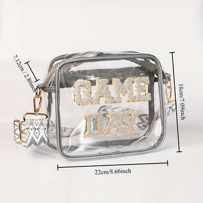 Crossbody Bag for Women – 7 Colors, PVC, Clear, Transparent – detail view 14