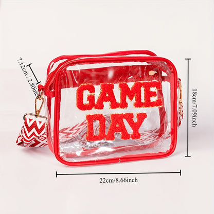 Crossbody Bag for Women – 7 Colors, PVC, Clear, Transparent – detail view 8
