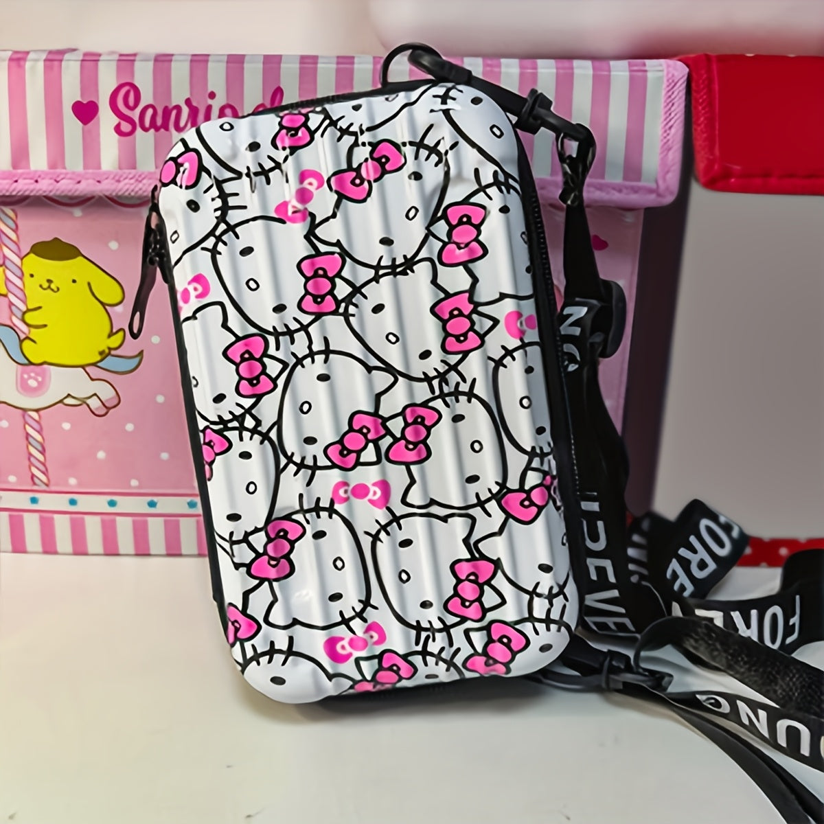 Crossbody Bag for Women – PVC, Mini, Adjustable Strap, for Travel & Everyday Use – detail view 15
