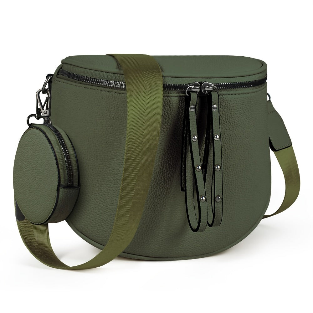 Crossbody Bag for Women – for Travel & Everyday Use, Detachable Strap Plaid Multi – detail view 8