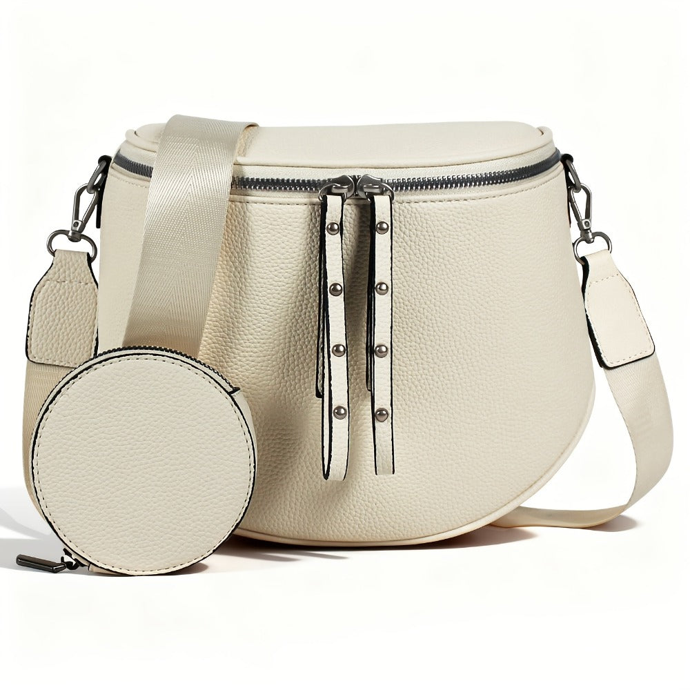 Crossbody Bag for Women – for Travel & Everyday Use, Detachable Strap Plaid Multi – detail view 11