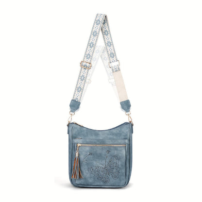 Crossbody Bag for Women – for Travel & Everyday Use, Vintage Pattern Adjustable Strap – detail view 20