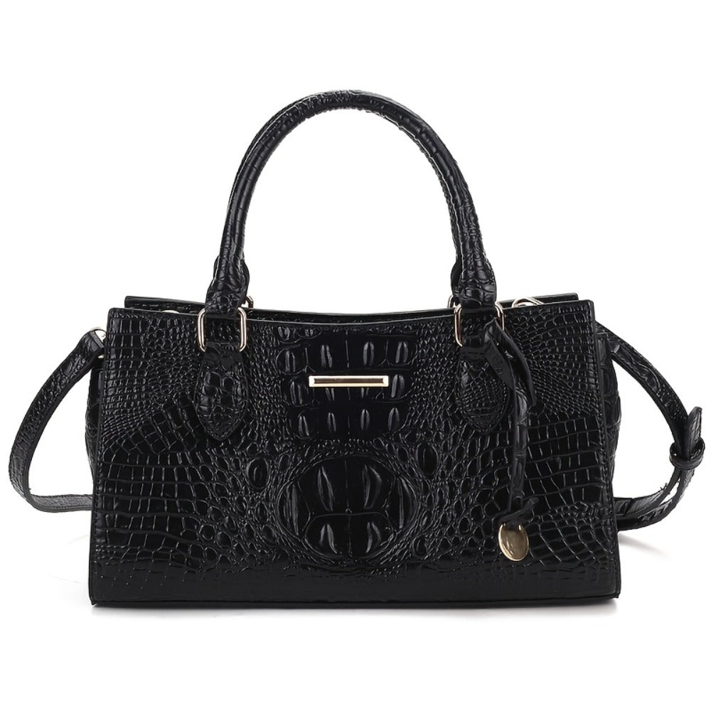 Crossbody Bag for Women – for Travel & Everyday Use, Alligator Print Luxury Zipper Party – detail view 8