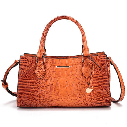 Crossbody Bag for Women – for Travel & Everyday Use, Alligator Print Luxury Zipper Party – detail view 17