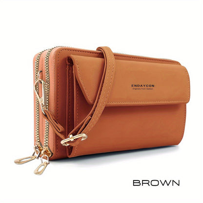 Crossbody Bag for Women – Vegan Leather, Anti-Theft, for Travel – detail view 25