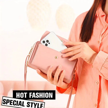 Crossbody Bag for Women – Vegan Leather, Anti-Theft, for Travel – detail view 23