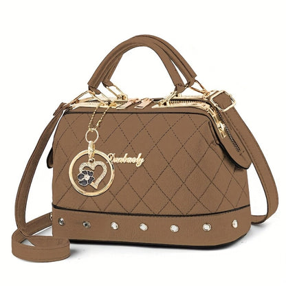 Women's Handbag – Quilted, Adjustable Strap – detail view 4