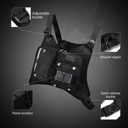 Women's Handbag – for Travel & Work, Running Vest Built In Phone – detail view 13
