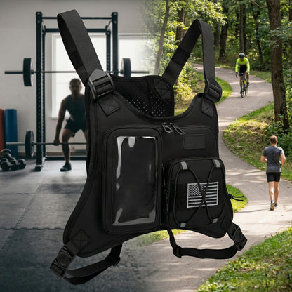 Women's Handbag – for Travel & Work, Running Vest Built In Phone – detail view 4