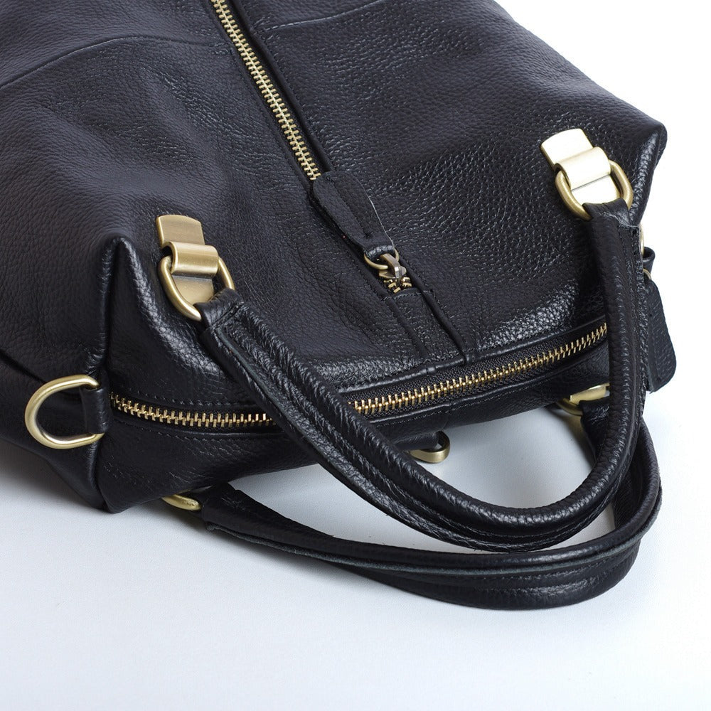 Laptop Backpack – Genuine Leather, for Travel & Work – detail view 14