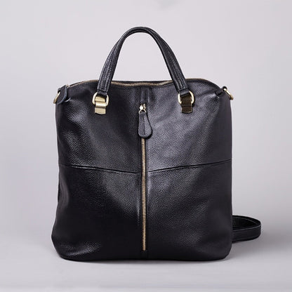 Laptop Backpack – Genuine Leather, for Travel & Work – detail view 4