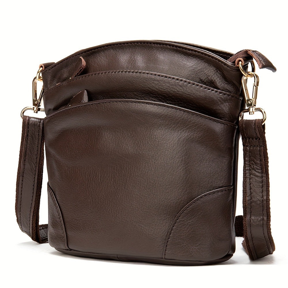 Shoulder Bag for Women – Polyester, Houndstooth Gold Chain M Emblem – detail view 7