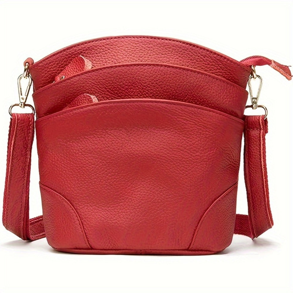 Shoulder Bag for Women – Polyester, Houndstooth Gold Chain M Emblem – detail view 13