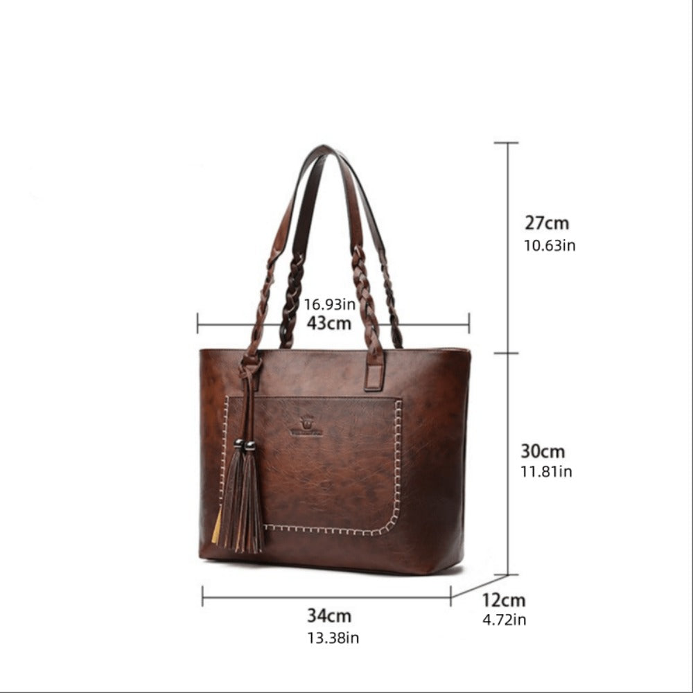 Shoulder Bag for Women – Polyester, Large Capacity, for Everyday Use – detail view 3