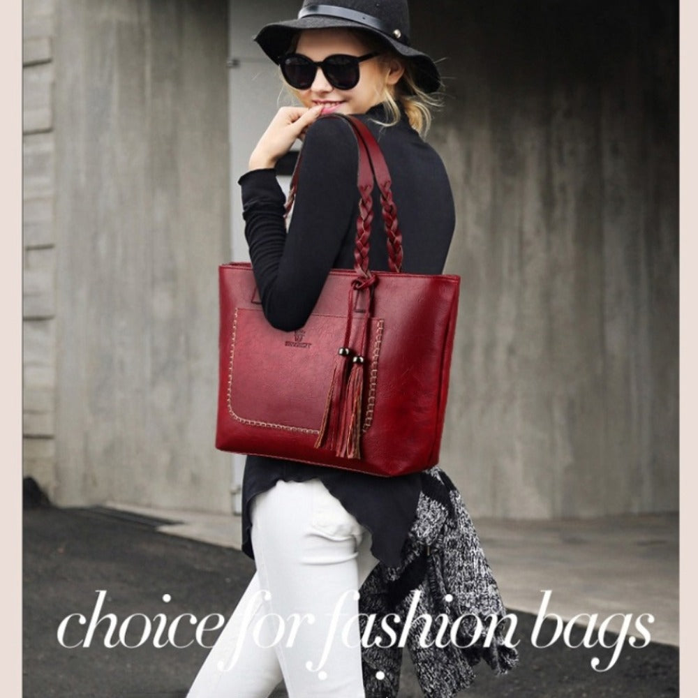 Shoulder Bag for Women – Polyester, Large Capacity, for Everyday Use – detail view 5
