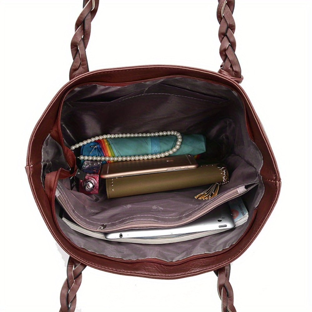 Shoulder Bag for Women – Polyester, Large Capacity, for Everyday Use – detail view 7