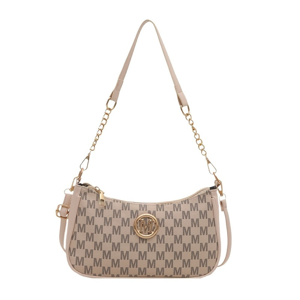 Shoulder Bag for Women – Vintage Plaid Underarm Retro Armpit – detail view 2