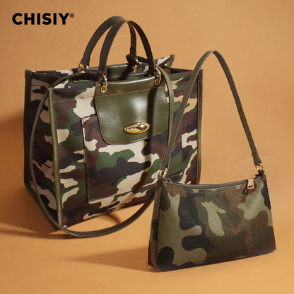 Tote Bag for Women – 2-Piece, Large Capacity, Adjustable Strap – detail view 6