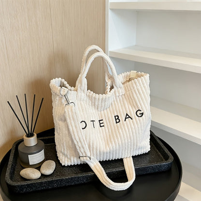 Tote Bag for Women – 2-Piece, Large Capacity, Adjustable Strap, for Work – detail view 10