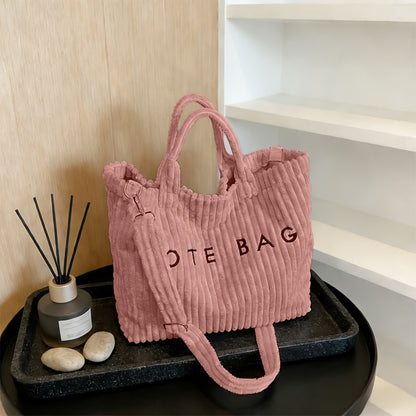 Tote Bag for Women – 2-Piece, Large Capacity, Adjustable Strap, for Work – detail view 3