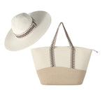 White + Combination (hat And Bag)