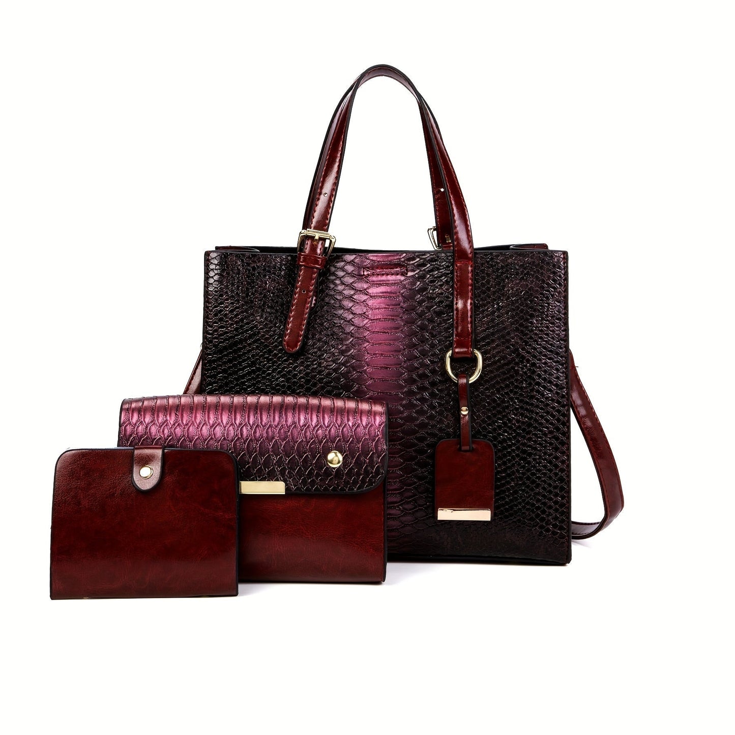Tote Bag for Women – 3 Piece, 6 Colors – detail view 27