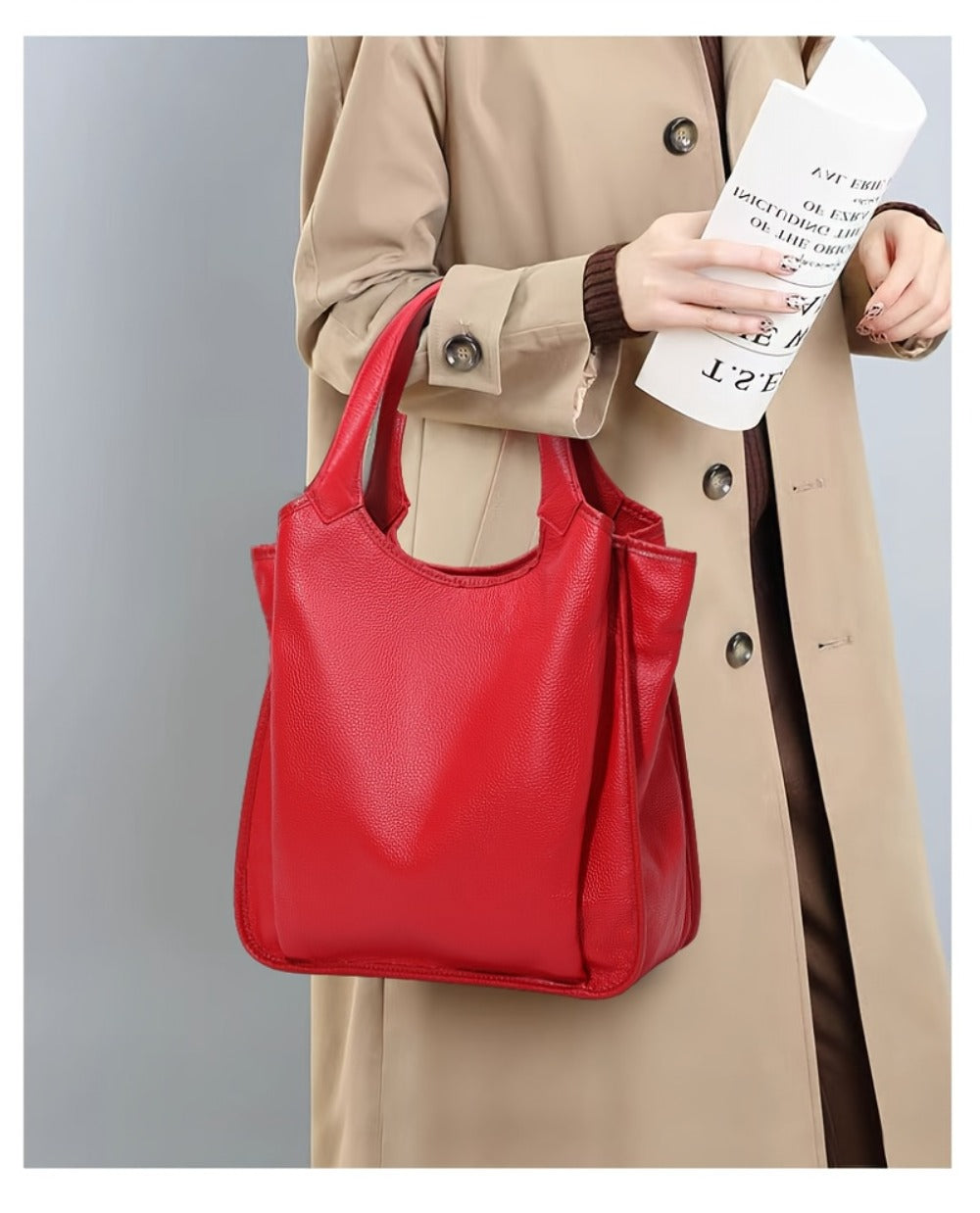 Tote Bag for Women – Adjustable Strap, for Travel & Everyday Use – detail view 11