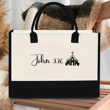 Tote Bag for Women – Canvas, Christian You Are Blessing Canvas – detail view 2
