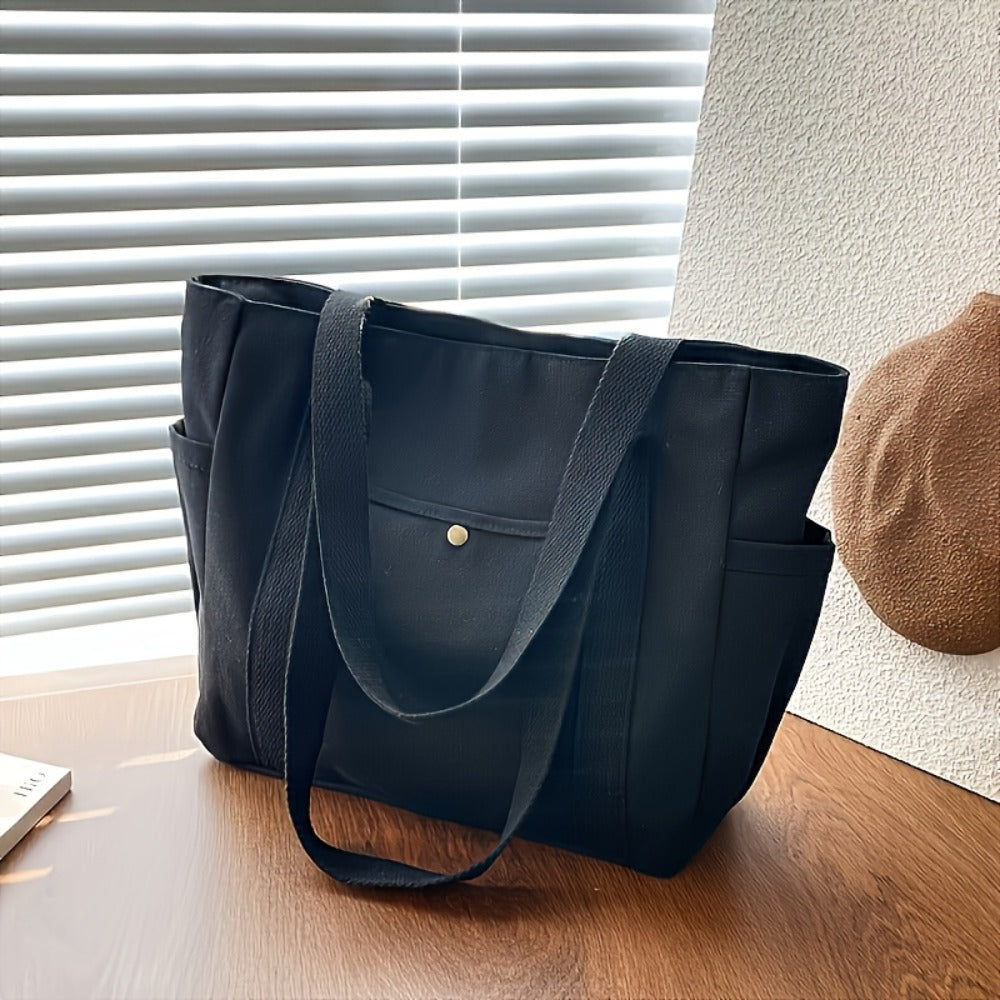 Tote Bag for Women – Canvas, Large Capacity, Foldable, for Work & Everyday Use – detail view 2