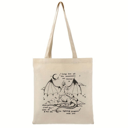 Tote Bag for Women – Canvas, for Travel & Work – detail view 4