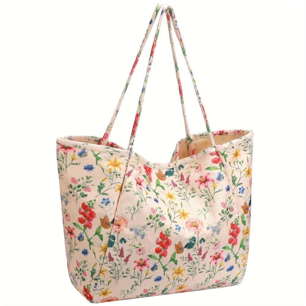Tote Bag for Women – Corduroy, Large Capacity – detail view 31