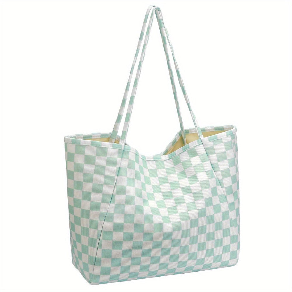 Tote Bag for Women – Corduroy, Large Capacity – detail view 6