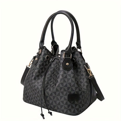Tote Bag for Women – for Work & Everyday Use, Bucket Korean Fashion Retro Casual – detail view 16