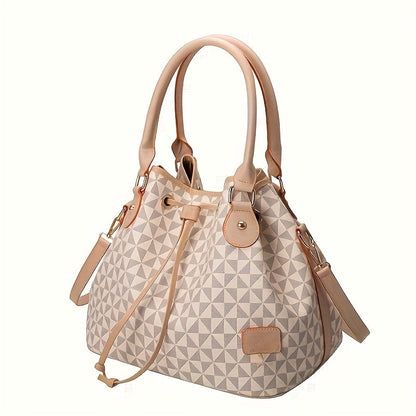Tote Bag for Women – for Work & Everyday Use, Bucket Korean Fashion Retro Casual – detail view 14