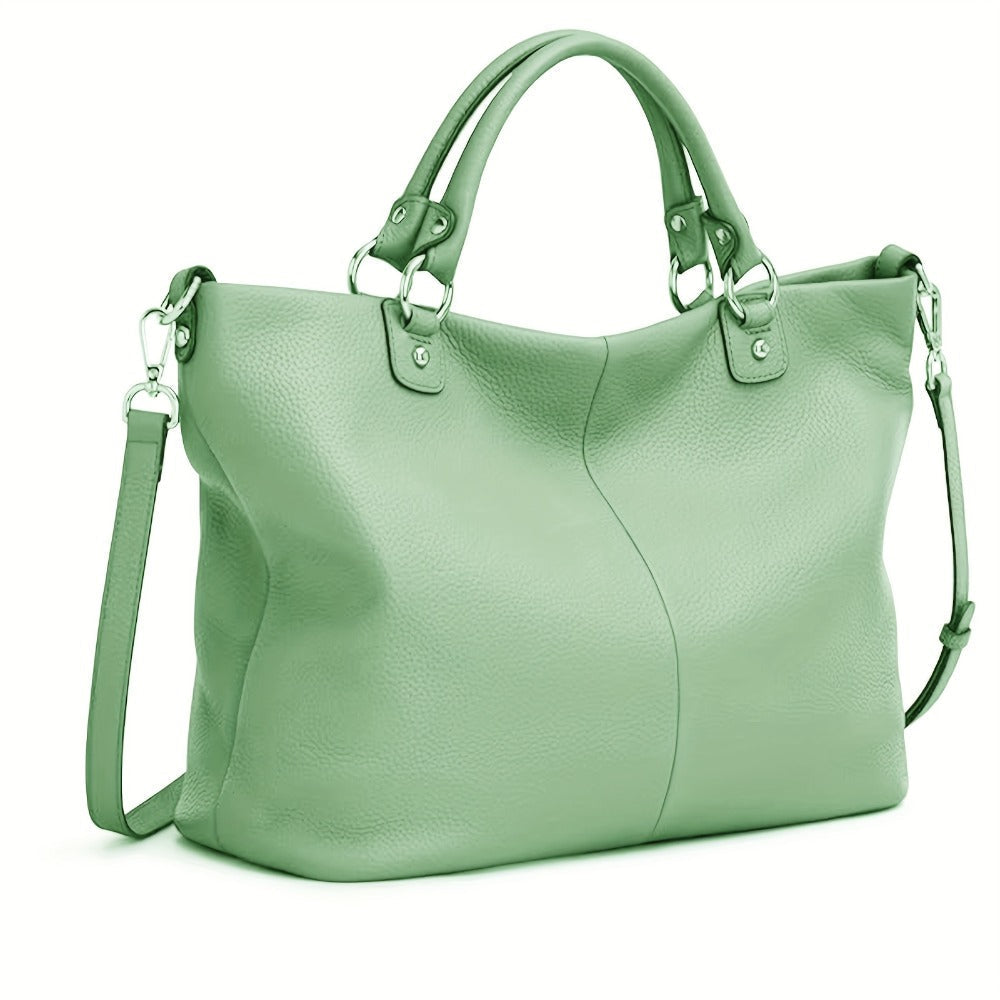 Tote Bag for Women – for Work & Everyday Use, Soft Leather Premium Spacious Work – detail view 7