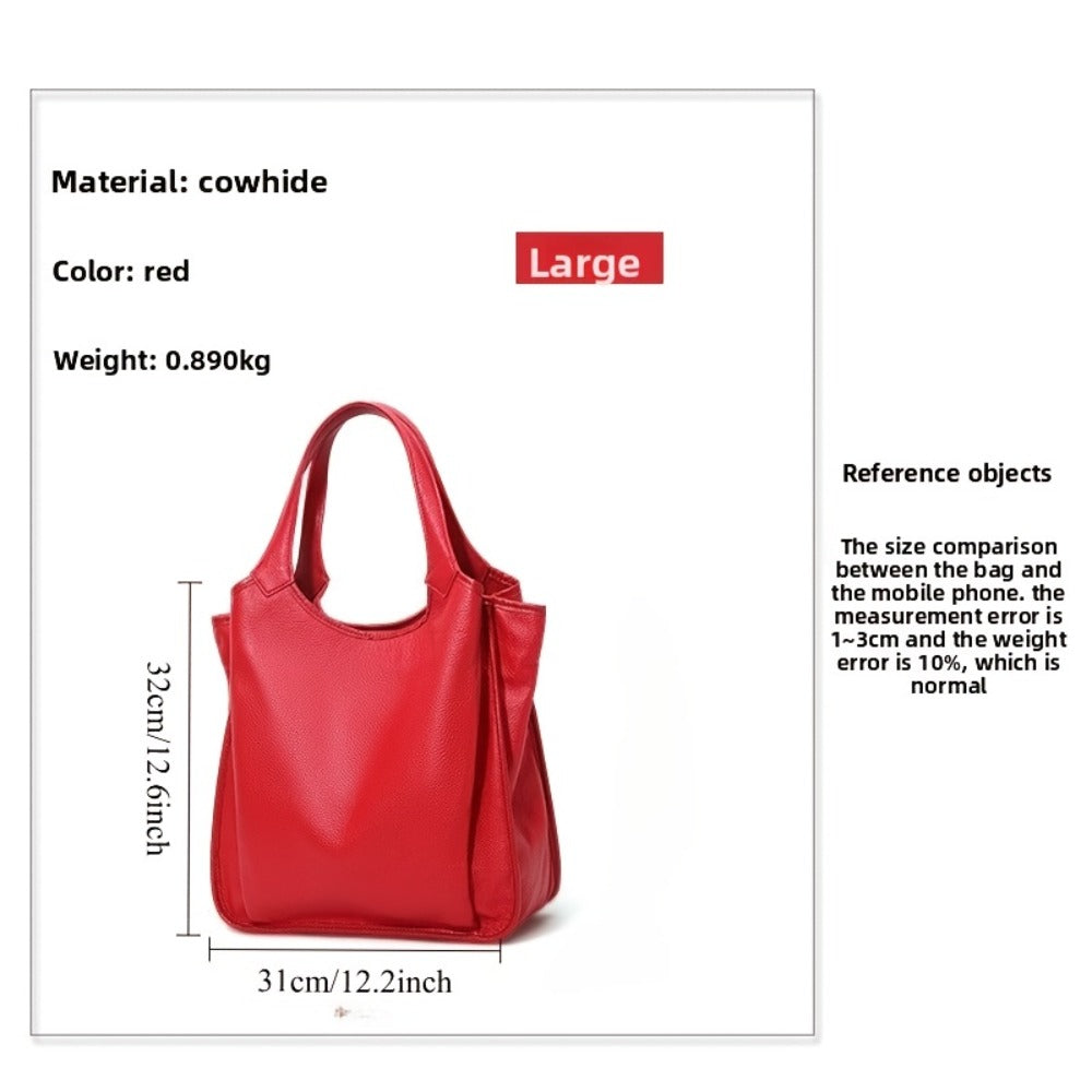 Tote Bag for Women – Genuine Leather, for Travel – detail view 23