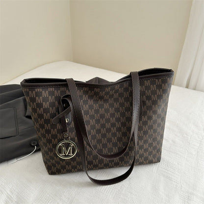 Tote Bag for Women – Large Capacity, Checkered Large Capacity Retro Plaid – detail view 7