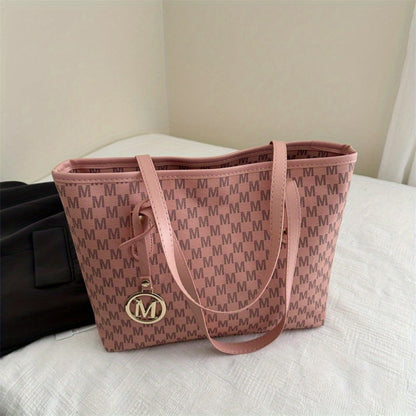 Tote Bag for Women – Large Capacity, Checkered Large Capacity Retro Plaid – detail view 9
