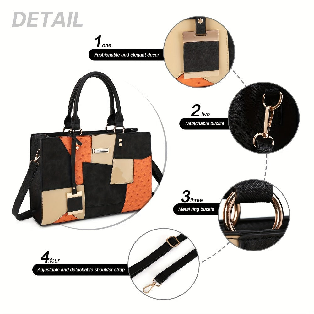 Tote Bag for Women – Large Capacity, Adjustable Strap, for Travel & Work – detail view 10