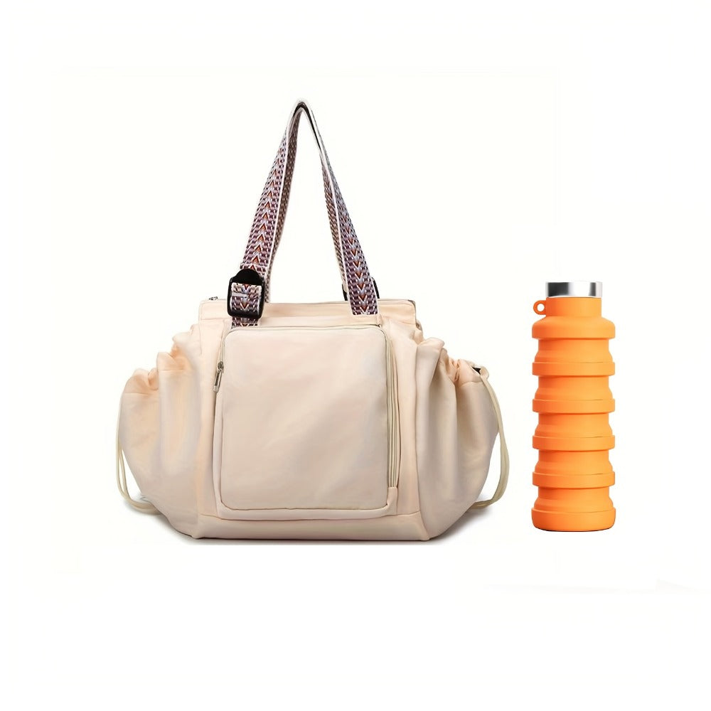 Tote Bag for Women – Nylon, Foldable, Lightweight, Adjustable Strap – detail view 7