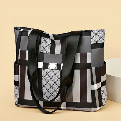 Tote Bag for Women – Nylon, Foldable, Lightweight, Large Capacity – detail view 8