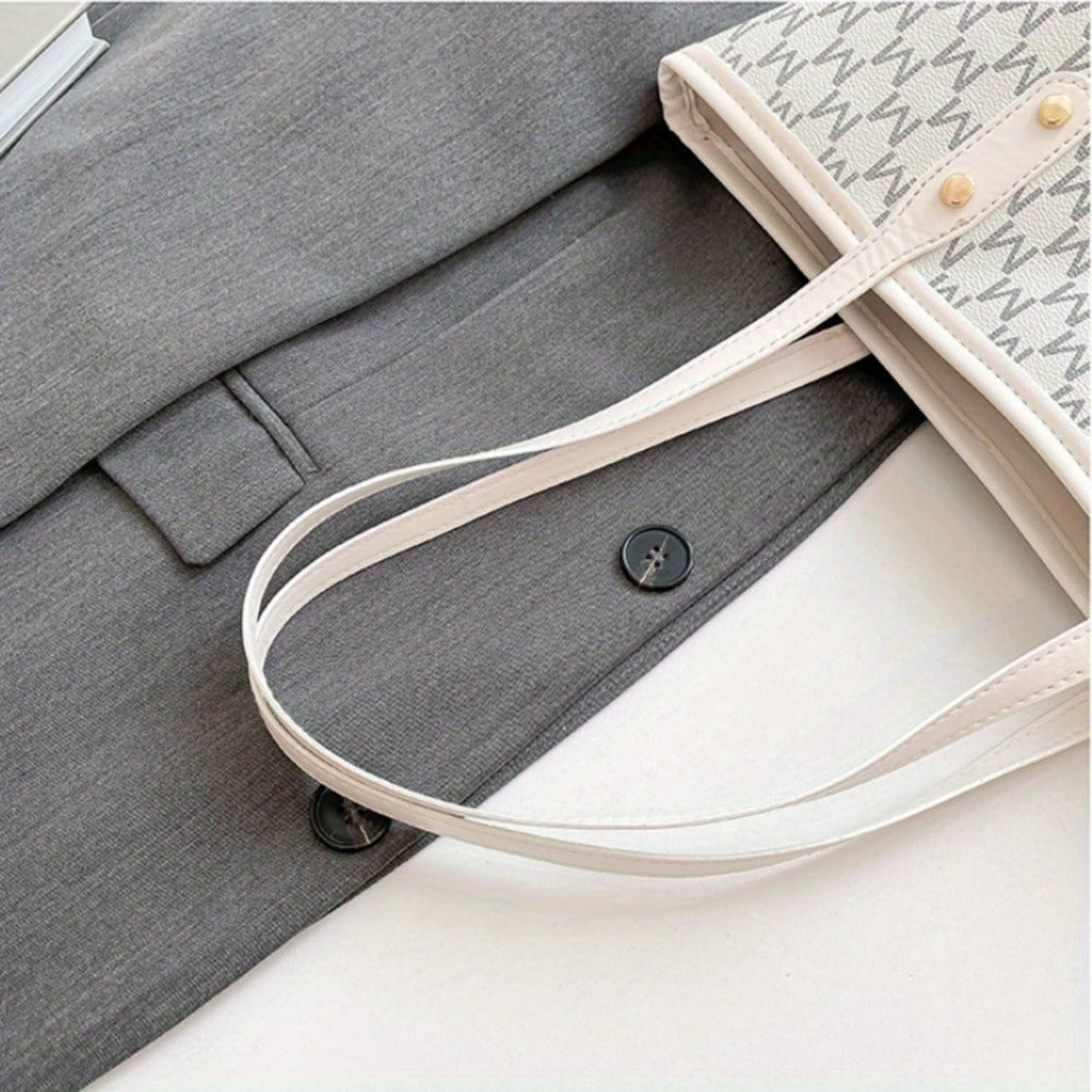 Tote Bag for Women – Polyester, Large Capacity, for Travel & Work – detail view 13