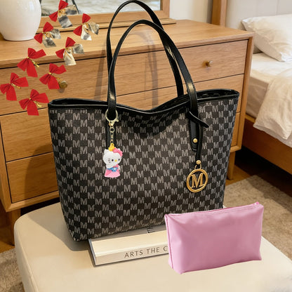 Tote Bag for Women – Polyester, Large Capacity, for Travel & Work – detail view 3